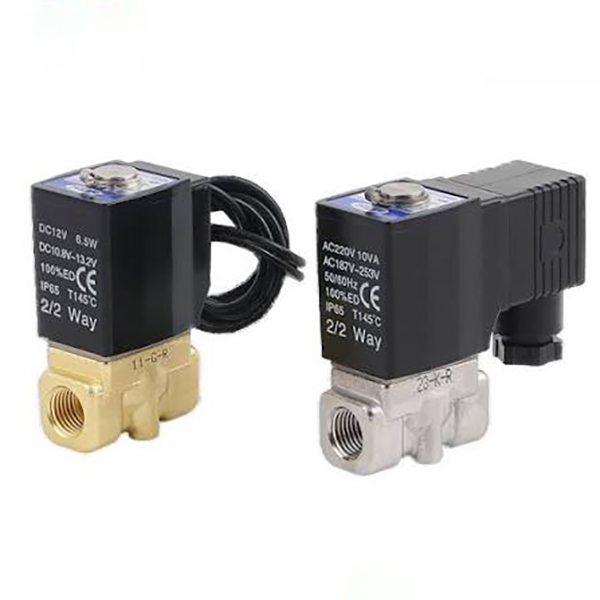 2/2-smerni tekočinski elektromagnetni ventil serije 2S (neposredno + pilotno)