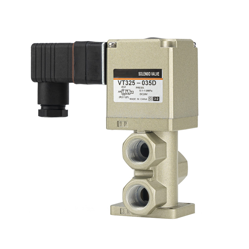 VT325 3-portni elektromagnetni ventil/direktno upravljan loputni tip